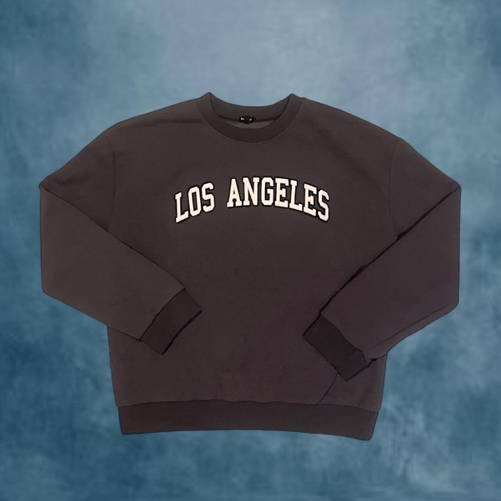 Los Angeles grey crewneck Sweater